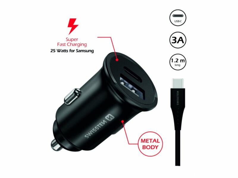 SWISSTEN Ταχεία Φόρτιση Samsung 25W + 10W, Καλώδιο USB-C / USB-C 1.2μ 8595217475335 - Image 4