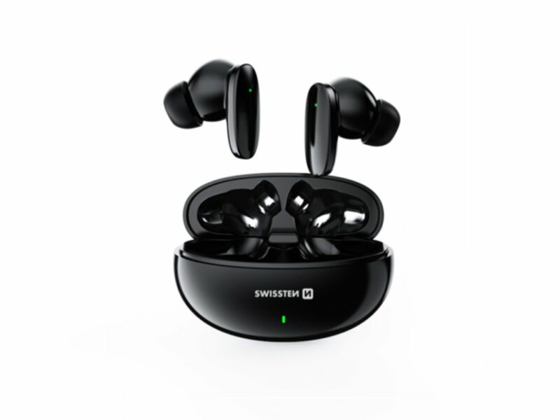 SWISSTEN Ασύρματα Ακουστικά Bluetooth TWS SONIC Μαύρο 8595217488298 - Image 3