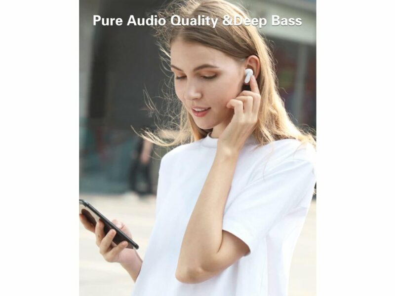 SWISSTEN Ασύρματα Ακουστικά Bluetooth TWS SONIC Μαύρο 8595217488298 - Image 4