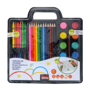 Παιδικό Σετ Ζωγραφικής με Θήκη 38 τμχ Bakaji 8711252108186 - Image 2