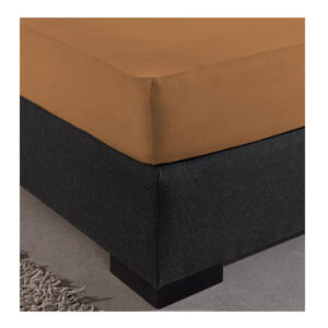 King Size Σεντόνι Jersey με Λάστιχο 190 x 200 x 30 cm Χρώματος Taupe Dreamhouse 8717703801330 - Image 3