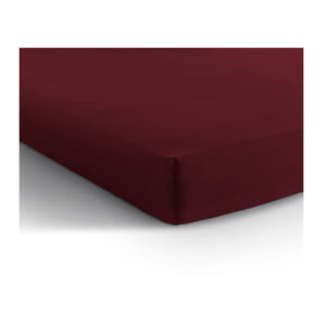 Υπέρδιπλο Σεντόνι Jersey με Λάστιχο 160 x 200 x 30 cm Χρώματος Μπορντό Dreamhouse 8717703801446 - Image 2