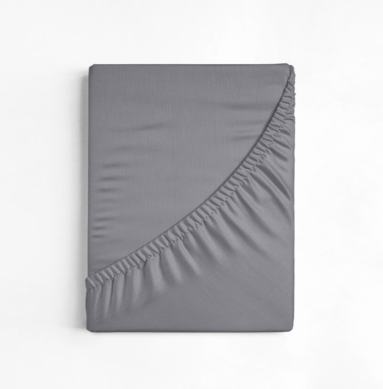 Υπέρδιπλο Σεντόνι με Λάστιχο 100% Βαμβάκι 160 x 200 x 30 cm Χρώματος Γκρι Dreamhouse 8718309336455 Υπέρδιπλο Σεντόνι με Λάστιχο 100% Βαμβάκι 160 x 200 x 30 cm Χρώματος Γκρι Dreamhouse 8718309336455