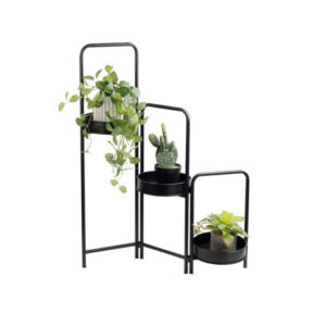 Ζαρντινιέρα Rose 3 Θέσεων- Μαύρο  8719743323254  Lifa-Living