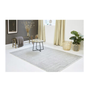 Μάλλινο Χαλί 160 x 230 cm Χρώματος Μαύρο - Λευκό Lifa-Living 8719831797509 - Image 4