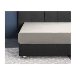 Μονό Σεντόνι από Βαμβακερό Σατέν με Λάστιχο 90 x 200 cm Χρώματος Κρεμ Primaviera Deluxe 8720105609596 - Image 4