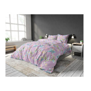 Σετ Υπέρδιπλη Παπλωματοθήκη με Μαξιλαροθήκες 240 x 220 cm Flower Express 2 Multi Sleeptime 8720105666681 - Image 3