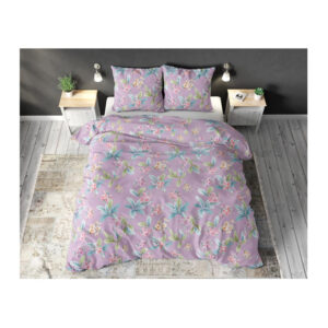 Σετ Υπέρδιπλη Παπλωματοθήκη με Μαξιλαροθήκες 240 x 220 cm Flower Express 2 Multi Sleeptime 8720105666681 - Image 4