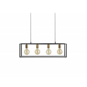 Μεταλλικό Κρεμαστό Φωτιστικό Οροφής Πολύφωτο Ε27 4 x 25 W Trondheim Lifa-Living 8720195385356 - Image 3