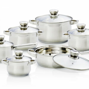 Σετ  Ανοξείδωτα Μαγειρικά Σκεύη 12 τεμάχια 8720195387930 Magnani