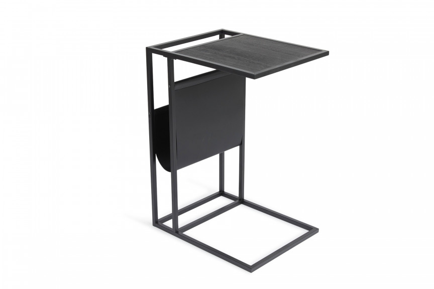 Βοηθητικό Τραπεζάκι με Θήκη για Περιοδικά 35 x 45 x 63 cm - Μαύρο 8720195389781 Lifa-Living Βοηθητικό Τραπεζάκι με Θήκη για Περιοδικά 35 x 45 x 63 cm - Μαύρο 8720195389781 Lifa-Living