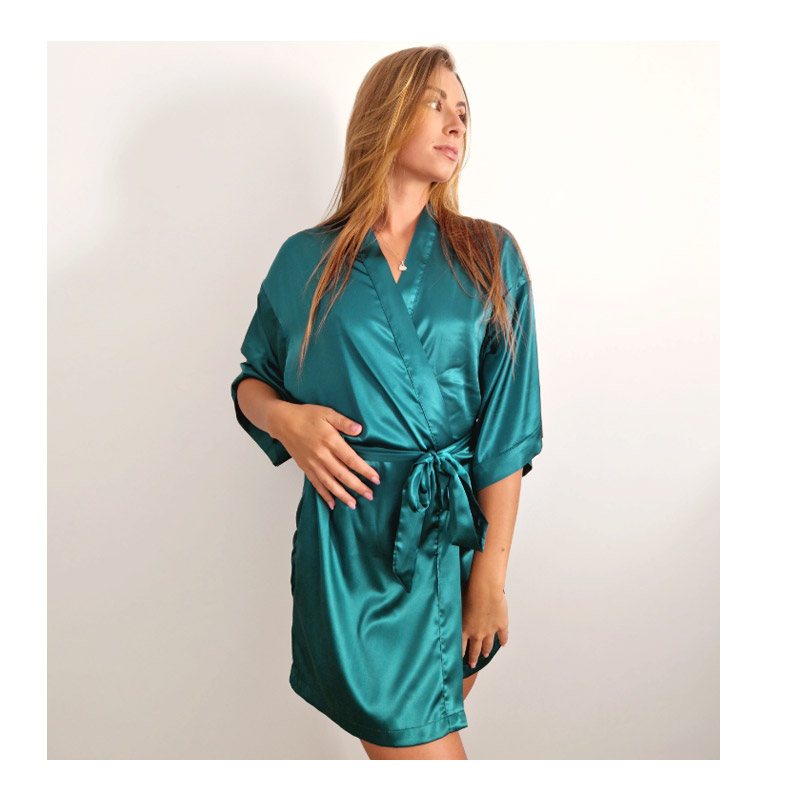 Γυναικείο Σατέν Κιμονό Χρώματος Πετρόλ Dreamhouse 8720578055180 Γυναικείο Σατέν Κιμονό Χρώματος Πετρόλ Dreamhouse 8720578055180