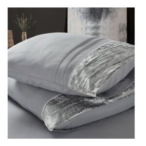 Σετ Υπέρδιπλη Παπλωματοθήκη με Μαξιλαροθήκες 100% Microfiber 240 x 220 cm Dark Grey Tokyo Sleeptime 8720578063062 - Image 3