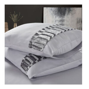 Σετ Υπέρδιπλη Παπλωματοθήκη με Μαξιλαροθήκες 100% Microfiber 240 x 220 cm Anthracite Kota Sleeptime 8720578063123 - Image 2