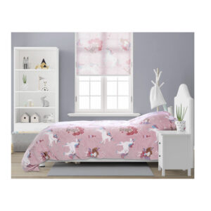 Σετ Μονή Παιδική Φωσφοριζέ Παπλωματοθήκη με Μαξιλαροθήκη 140 x 220 cm Fairy Tale Rose Sleeptime 8720578066971 - Image 3