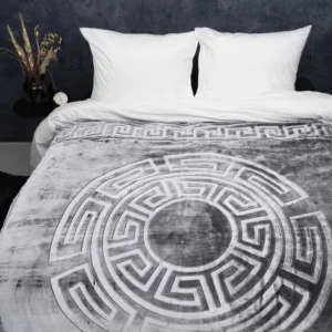 Ανάγλυφη Κουβέρτα Xρώματος Γκρι SLEEPTIME  8720578091157 - Image 3