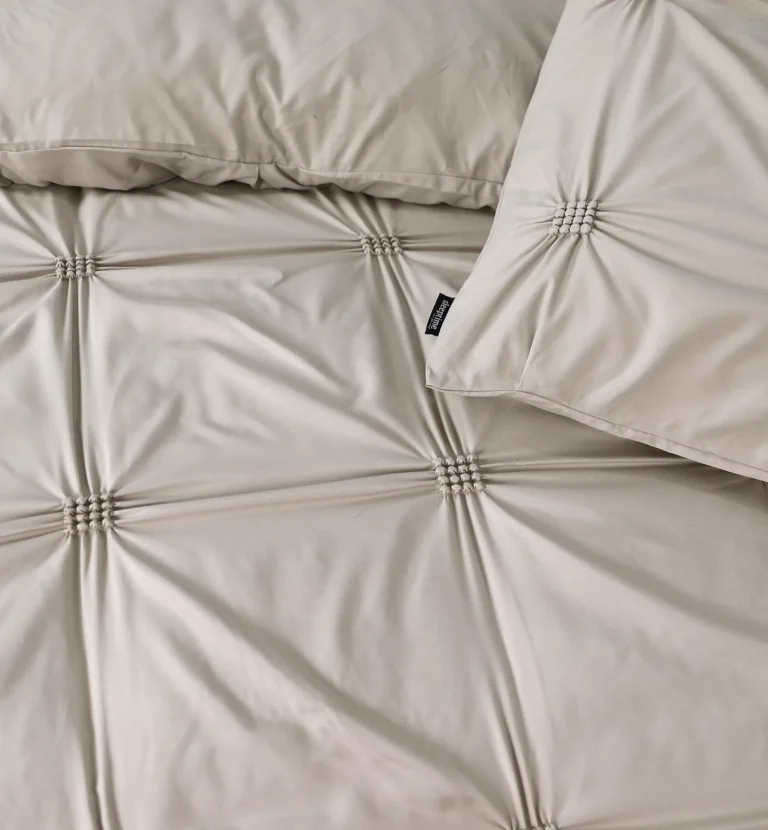 Παπλωματοθήκη  200 x 200/220cm Χρώματος Taupe  SLEEPTIME  8720578101665 - Image 4