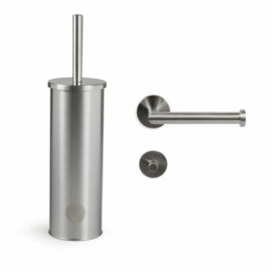 Πολυτελές Σετ Μπάνιου 3 τεμαχίων - Ασημί  8720604882865 Lifa-Bathing