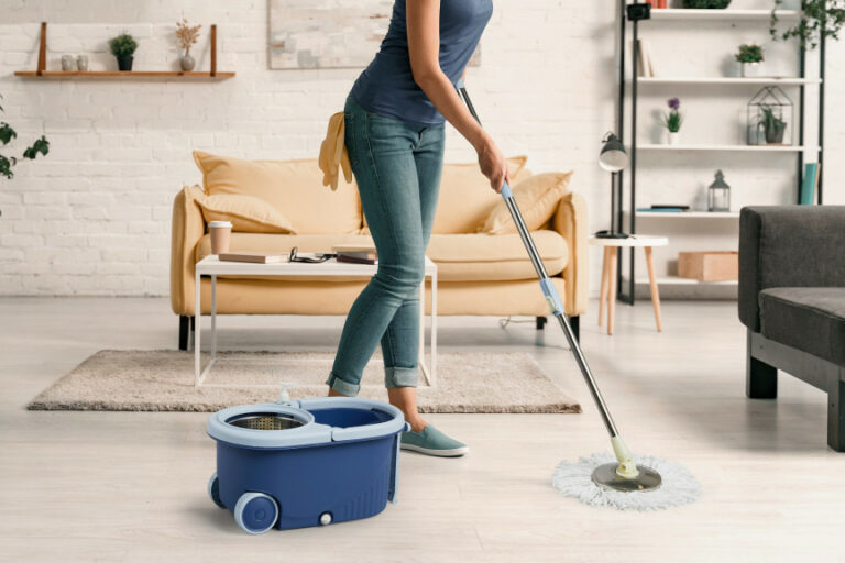 Σφουγγαρίστρα με Περιστροφικό Σύστημα και 4 Ανταλλακτικά Πανάκια 8720604885392 Umuzi Cleaning - Image 2