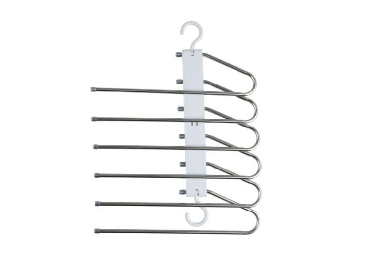 Σετ 2 Κρεμάστρες Εξοικονόμησης Χώρου Ντουλάπας 6 Θέσεων  8720604887228 Umuzi Cleaning - Image 2