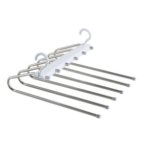 Σετ 2 Κρεμάστρες Εξοικονόμησης Χώρου Ντουλάπας 6 Θέσεων  8720604887228 Umuzi Cleaning