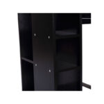 Ξύλινο Γραφείο με Θέση για Υπολογιστή και Πληκτρολόγιο 152 x 60 x 88 cm HOMCOM 920-013 - Image 3