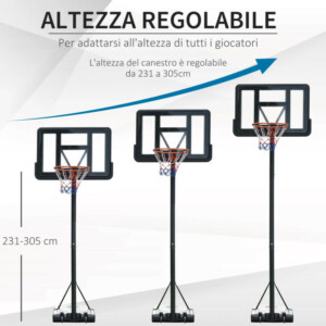 Backboard σε Διάφανο PVC -Μαύρο A61-024