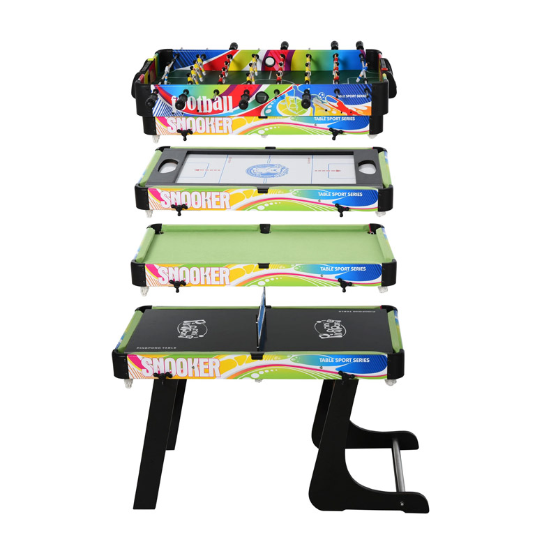 Ξύλινο Ποδοσφαιράκι 4 σε 1 HOMCOM A70-048 Ξύλινο Ποδοσφαιράκι 4 σε 1 HOMCOM A70-048