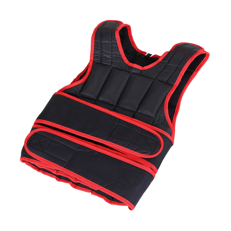 Ρυθμιζόμενο Γιλέκο με Βάρος 20 Kg Χρώματος Κόκκινο - Μαύρο HOMCOM A93-042V02 Ρυθμιζόμενο Γιλέκο με Βάρος 20 Kg Χρώματος Κόκκινο - Μαύρο HOMCOM A93-042V02