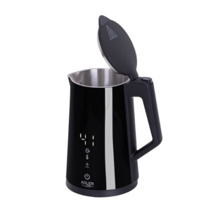 Ασύρματος Ηλεκτρικός Ανοξείδωτος Βραστήρας με LED Οθόνη 1.7 Lt Χρώματος Μαύρο Adler AD-1345 AD-1345-Black - Image 3