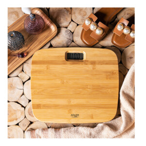 Ψηφιακή Ζυγαριά Μπάνιου από Μπαμπού 150 Kg Adler AD-8173 - Image 4