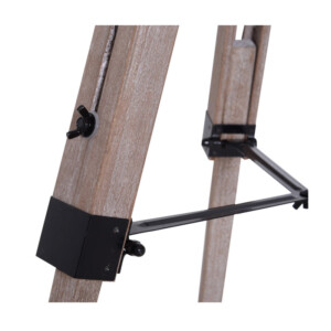 Ξύλινο Τρίποδο Φωτιστικό Δαπέδου με Ρυθμιζόμενο Ύψος 40 W HOMCOM B31-118V01 - Image 5
