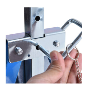 Σετ Τηλεσκοπικά Καβαλέτα Εργασίας 2 τμχ Χρώματος Μπλε HOMCOM B40-015BU - Image 2