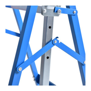 Σετ Τηλεσκοπικά Καβαλέτα Εργασίας 2 τμχ Χρώματος Μπλε HOMCOM B40-015BU - Image 3