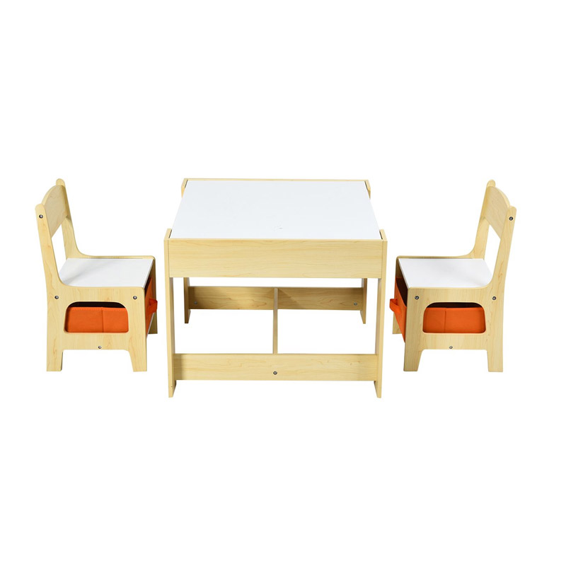 Παιδικό Σετ με Τραπέζι και 2 Καρέκλες Costway BB5584NA
