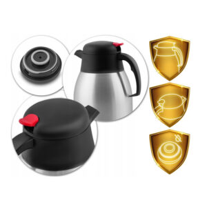 Κανάτα Θερμός από Ανοξείδωτο Ατσάλι 2 Lt Berdsen BD-780 - Image 2