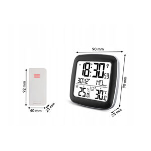 Ασύρματος Μετεωρολογικός Σταθμός με Οθόνη Berdsen BD-903 - Image 3