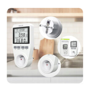 Ψηφιακός Μετρητής Κατανάλωσης Ρεύματος 3680 W Berdsen BD-990-White - Image 3