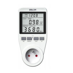 Ψηφιακός Μετρητής Κατανάλωσης Ρεύματος 3680 W Berdsen BD-990-White - Image 5