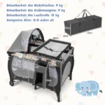 Αλλαξιέρα και Πάρκο Παιχνιδιού BE10044DE-CL