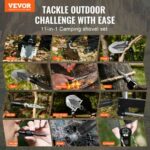 VEVOR  Πτυσσόμενο Πολυεργαλείο Φτυάρι Επιβίωσης 11 σε 1  BGC3JKSS00007WG60V0 - Image 2