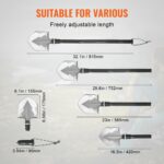 VEVOR  Πτυσσόμενο Πολυεργαλείο Φτυάρι Επιβίωσης 11 σε 1  BGC3JKSS00007WG60V0 - Image 3