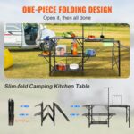 Φορητή Κουζίνα Camping VEVOR με Τραπέζι & Νιπτήρα  BJKYDCFHSBZDSOTKJV0 - Image 4
