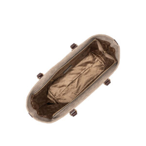 Γυναικεία Τσάντα Χειρός Χρώματος Μπεζ Puccini BK1231161D-6A2 - Image 3