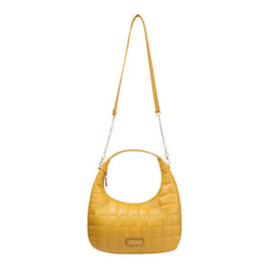 Γυναικεία Τσάντα Χειρός Χρώματος Κίτρινο Puccini BK1231163M-6D - Image 4