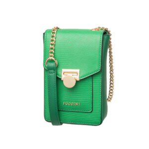 Γυναικεία Τσάντα Ώμου Χρώματος Πράσινο Puccini BK1231166T-5 - Image 5