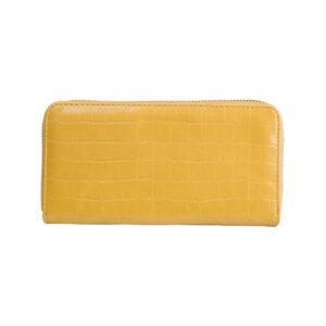 Γυναικείο Πορτοφόλι Κροκό Χρώματος Κίτρινο Puccini BLP830C-6 - Image 2