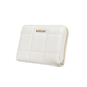 Γυναικείο Πορτοφόλι Καπιτονέ Χρώματος Εκρού Puccini BLP833A-6B