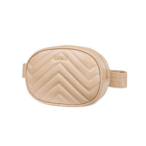 Γυναικεία Τσάντα Μέσης Χρώματος Καφέ Ανοιχτό Puccini BML022-6A - Image 5