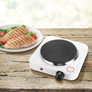 Ηλεκτρική Εστία Μονή 1000W 21.8 x 5.4 x 25.4 cm  Λευκό BN3651 GEM - Image 2